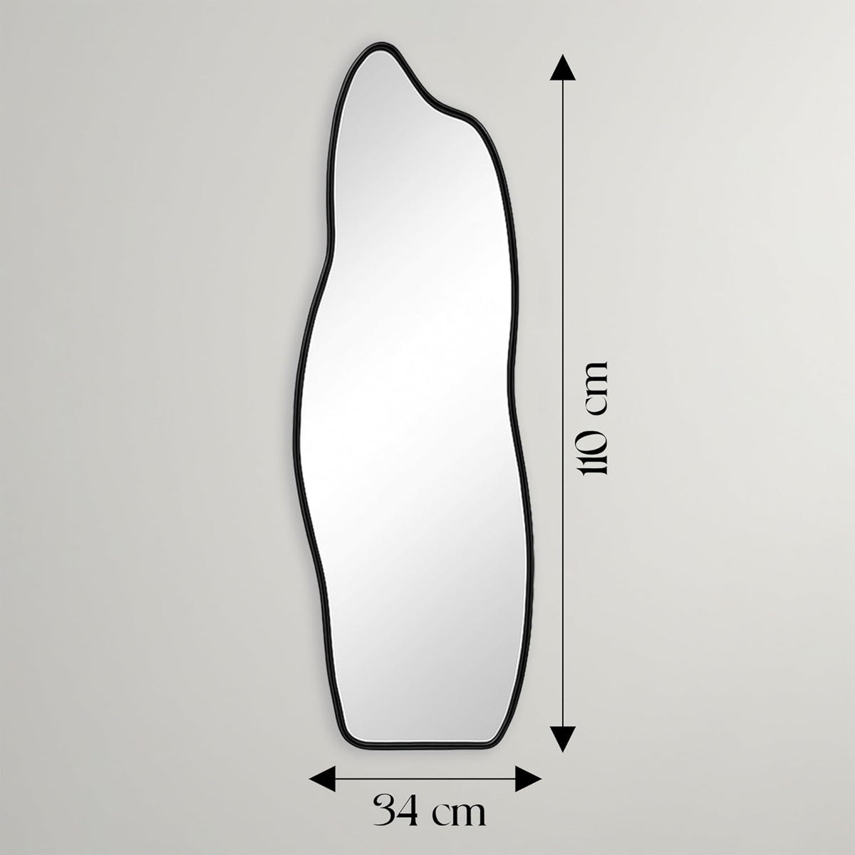 Espelho de Corpo Inteiro Orgânico 110x34 cm