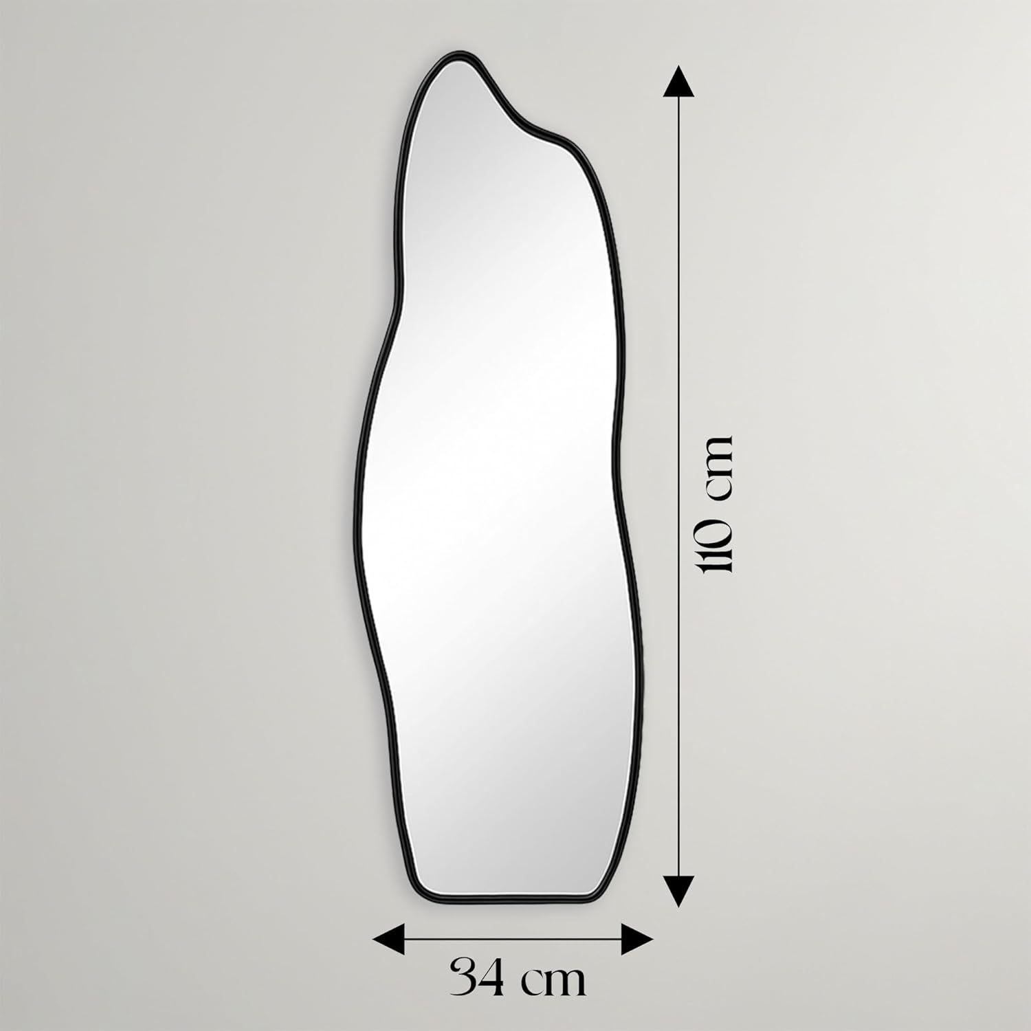 Espelho de Corpo Inteiro Orgânico 110x34 cm