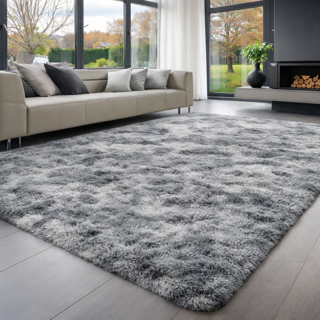 Tapete Grande para Sala 3,00 x 2,00 metros – Peludo Felpudo em Várias Cores