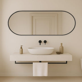 Espelho Cápsula Corpo Inteiro 160x38 cm – Design Moderno e Elegante