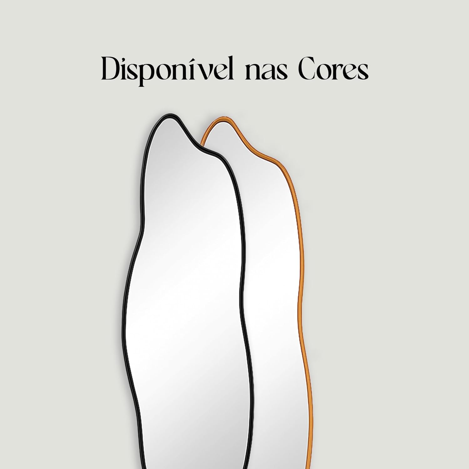 Espelho de Corpo Inteiro Orgânico 110x34 cm