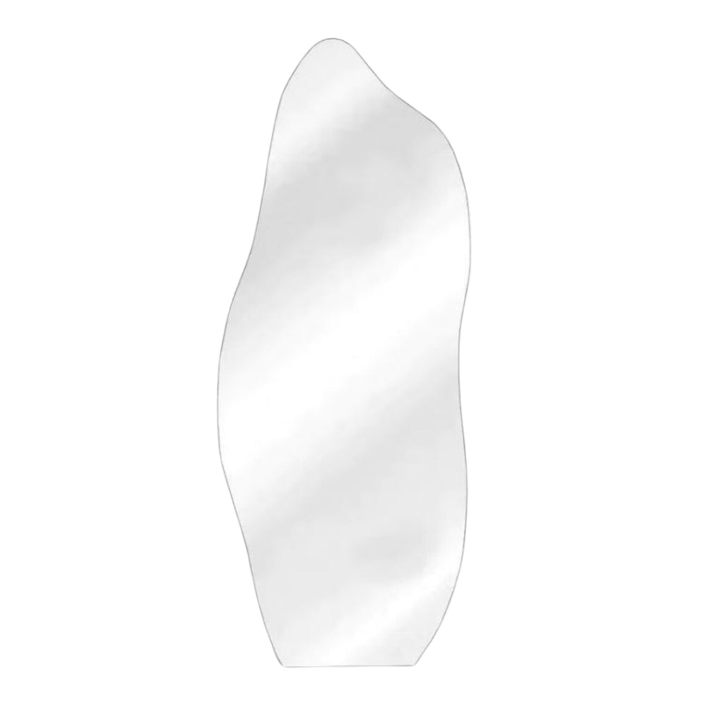 Espelho Orgânico Lapidado 120 x 50 centímetros com Suportes